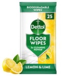 Dettol Citrus Floor Wipes (25 Piece)
